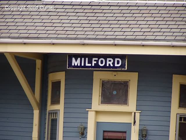 Milford Brookline and Peperell depot